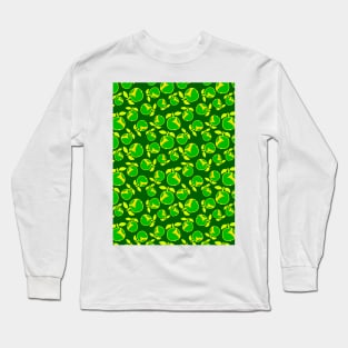 Green apple mesh Long Sleeve T-Shirt